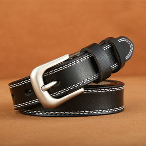 Ladies vintage leather belt