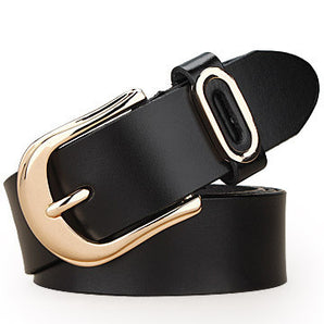 Leather ladies belt