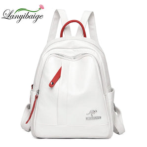 High Quality Women's Fashion  Brand Designer Backpack