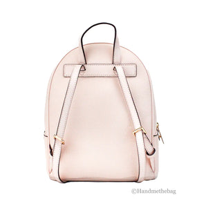 Michael Kors Adina Medium Powder Blush Leather Convertible Backpack