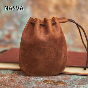 NASVA Vintage Small Coin Drawstring Storage Bag