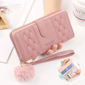 Women Long Wallet Pu Leather