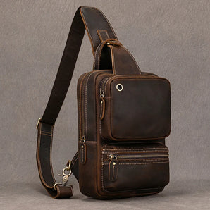 Large Capacity Vintage Chest Bag