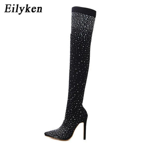 Over-The-Knee Heel Woman Boot