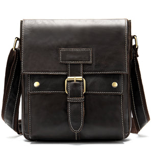 Genuine Leather Casual Shoulder Bag