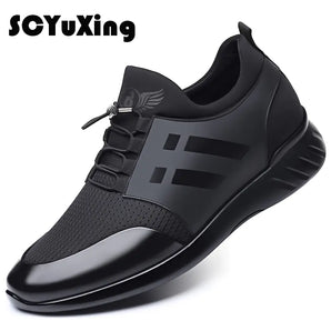 2022 Men&#39;s Shoes Quality Lycra+ Cow Leather Shoes Brand